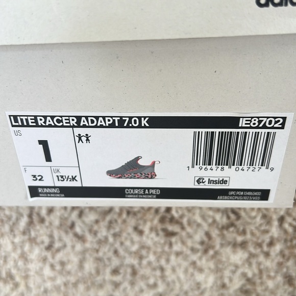 Lite Racer Boys Adidas Gym shoes - Picture 8 of 8